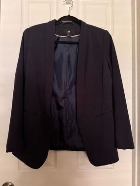 Navy Blue Boyfriend Blazer